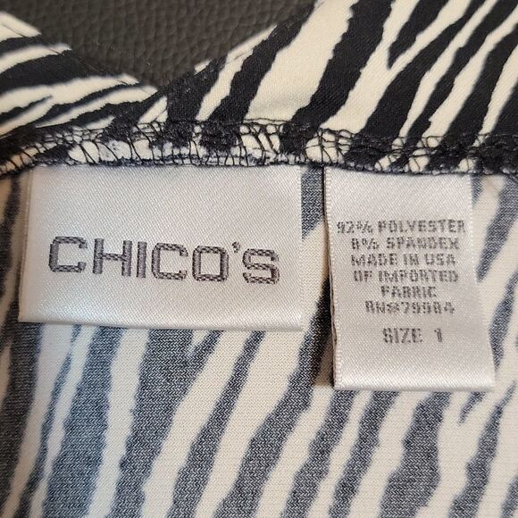 Chicos zebra striped top - Picture 5 of 5